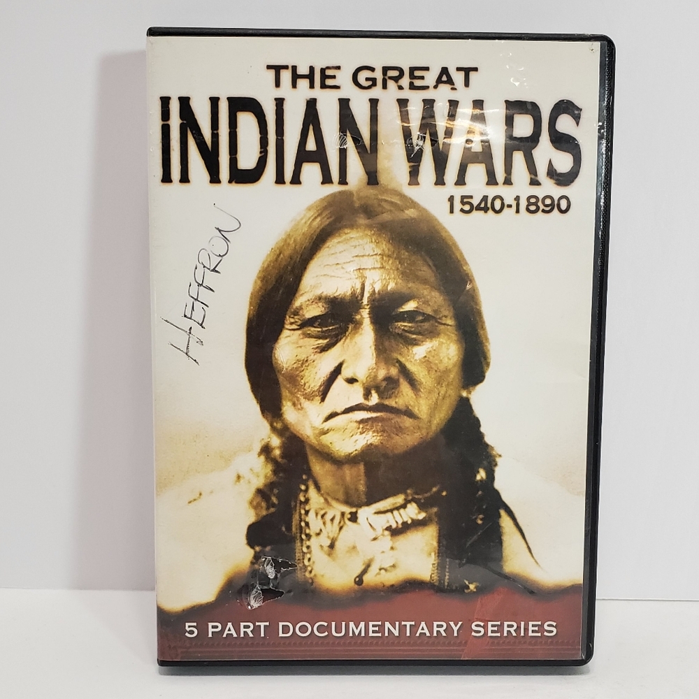 DVD The Great Indian Wars 1540-1890 Documentary Mill Creek 2009